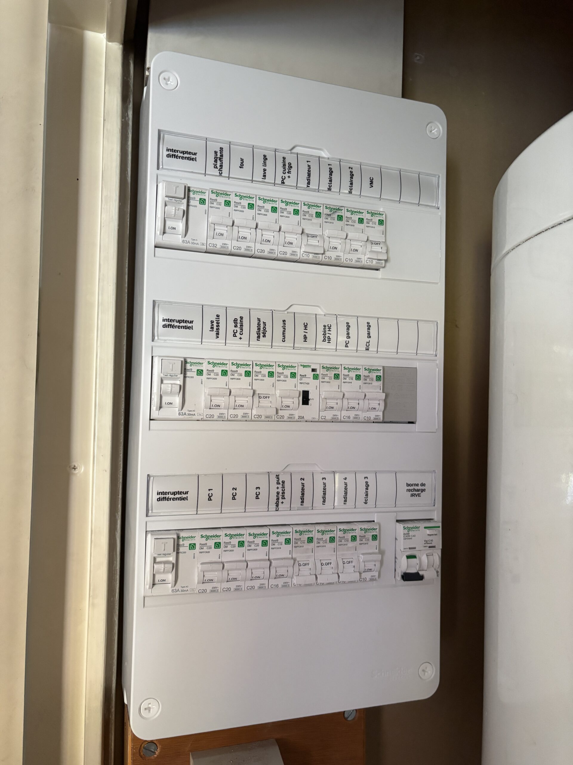 remise en conformité tableau électrique